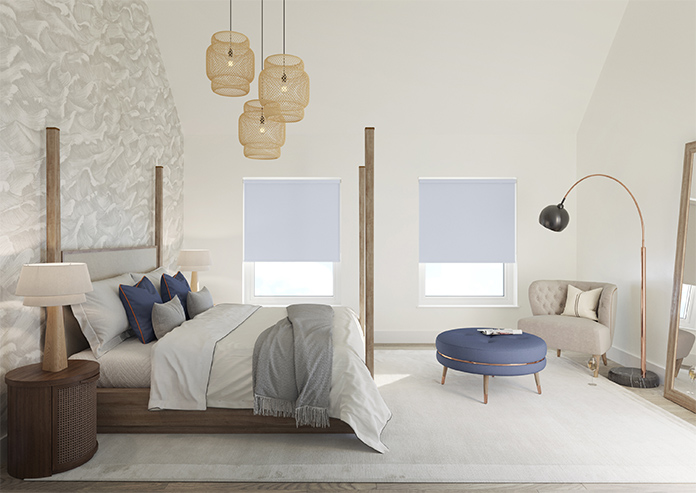 Trinity (Blackout), Iron - Motorised Roller Blind - Image 5